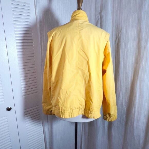 London Fog | Men’s | Jackets | Size 44R | Vintage Yellow Short Trench Jacket - Picture 4 of 6